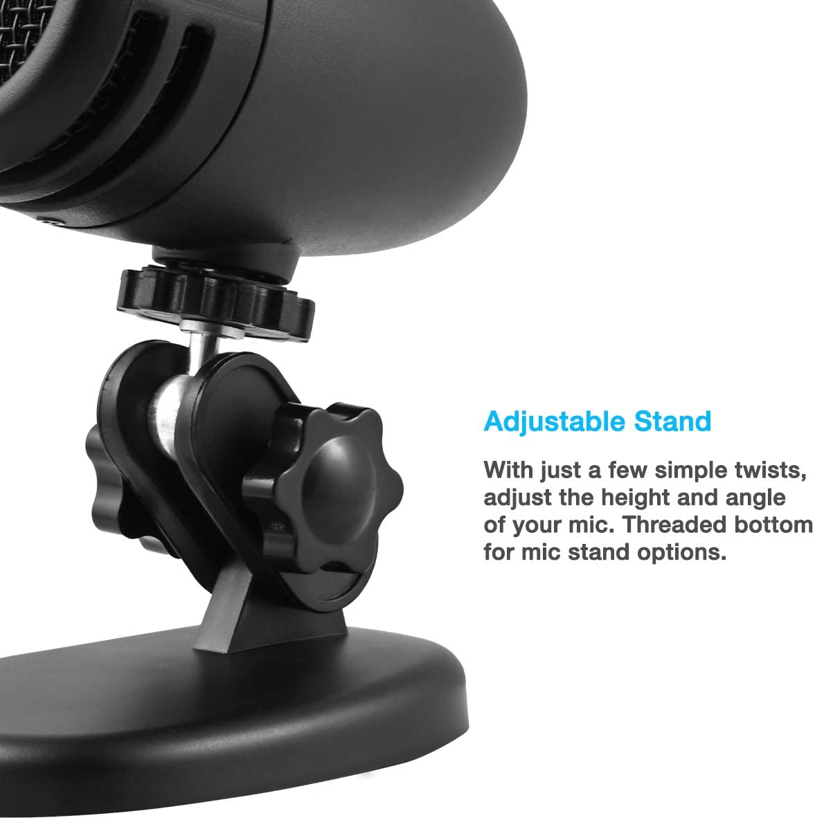 Directional USB Mic with Mute Button