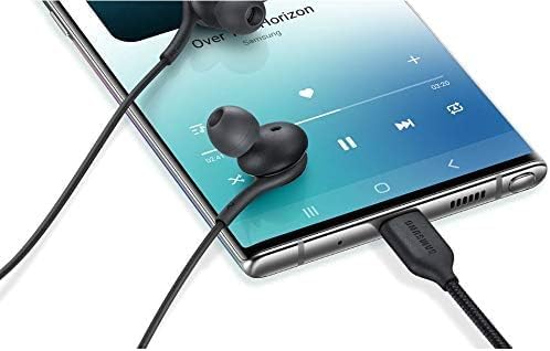 SAMSUNG Earphones USB Type-C EO-IC100, Sound by AKG, In-ear Headset Black, Wired