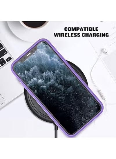 Iphone 12 Pro Silicone Case Purple