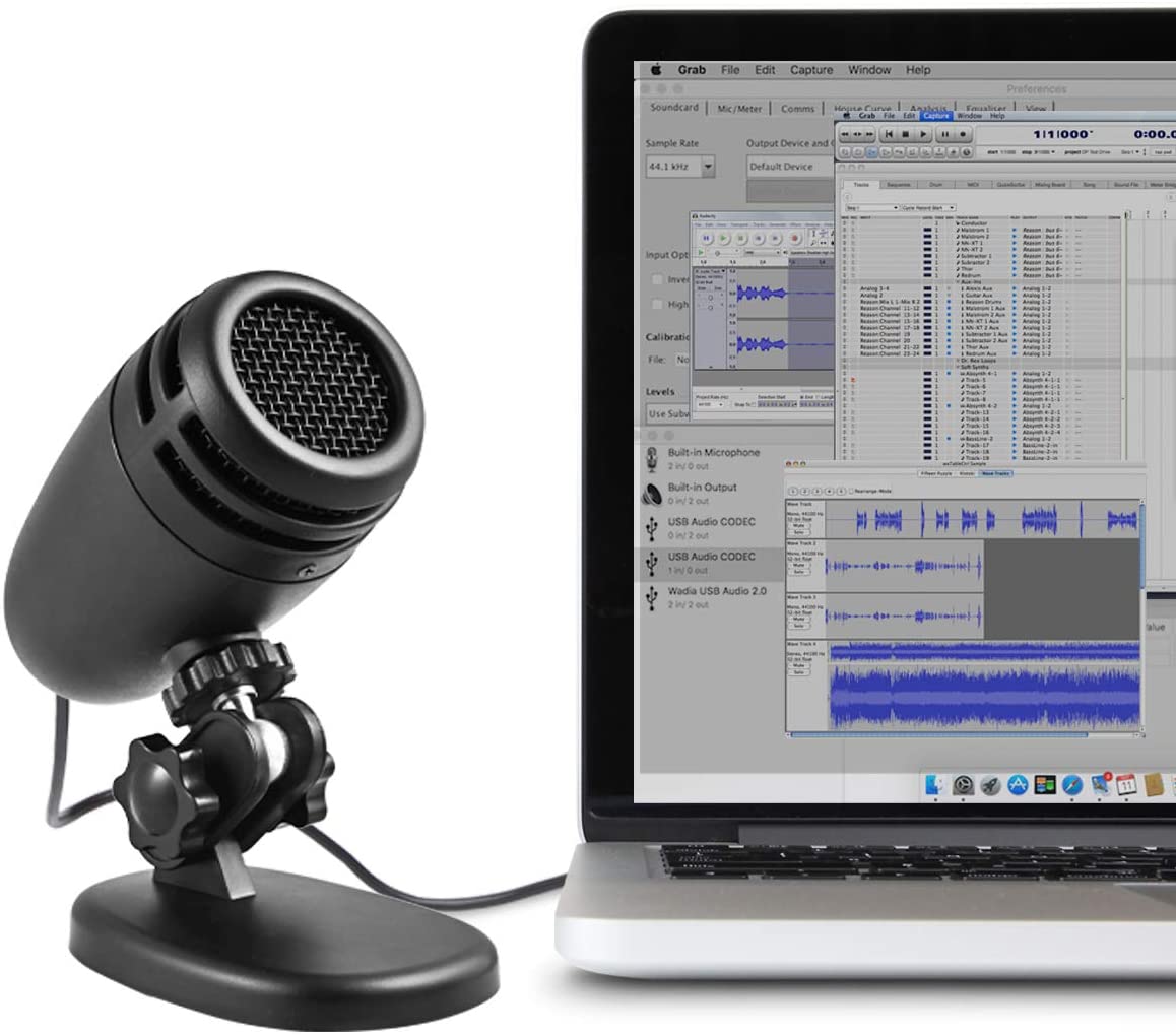 Directional USB Mic with Mute Button